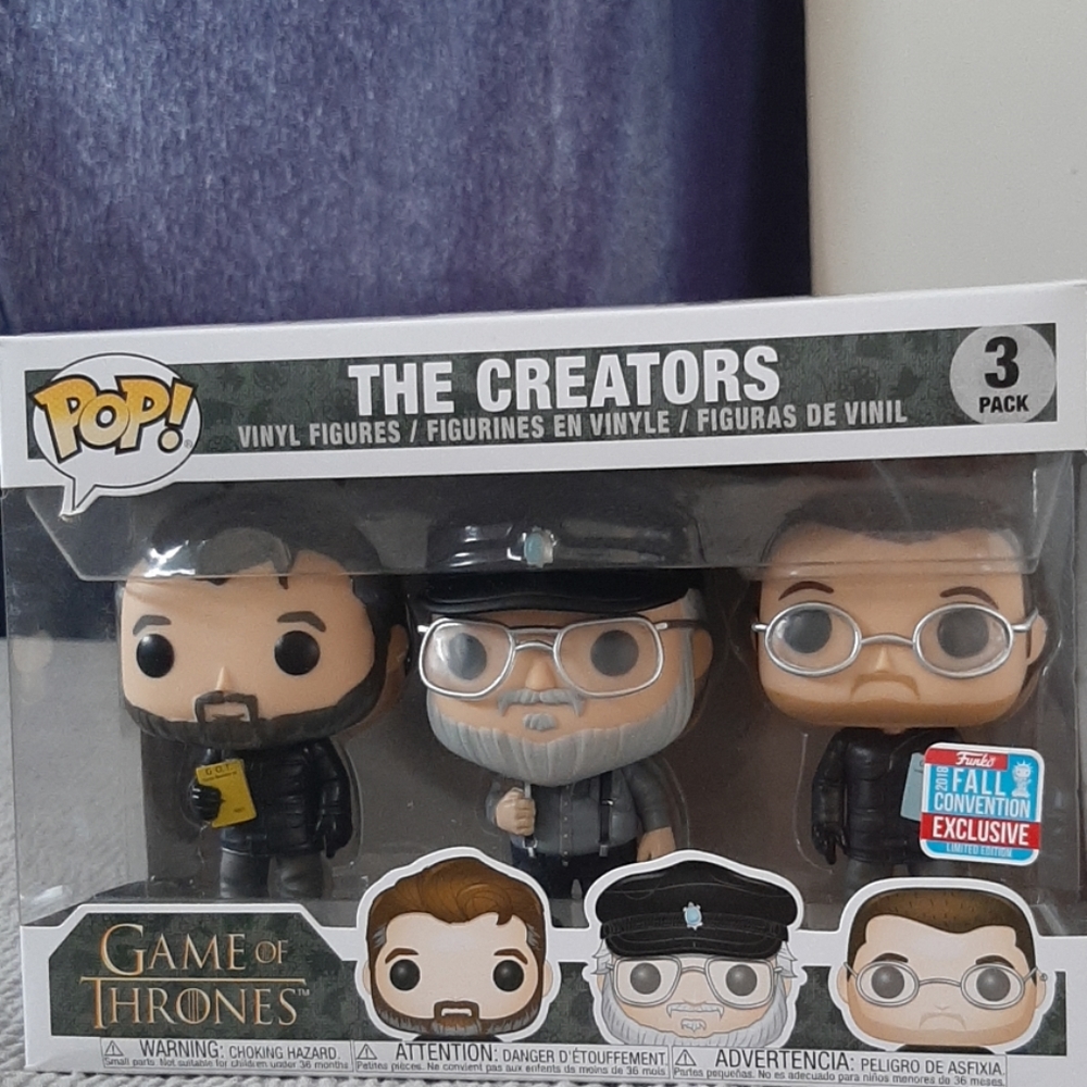 Game of thrones pop dolls the creators
